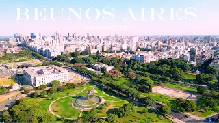BUENOS AIRES, ARGENTINA 4K DRONE FOOTAGE