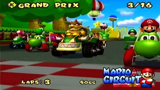 World of Playthroughs: Mario Kart: Double Dash!! (All Cup Tour) (50cc)