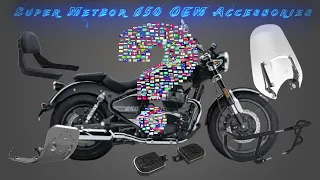 Royal Enfield Super Meteor 650 | Genuine Accessories Installation & Review | OEM | Astral Black