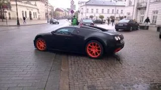 BUGATTI VEYRON 16-4 GRAND SPORT VITESSE WORLD RECORD CAR EDITION START UP IN WARSAW