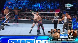 The New Day & Drew McIntyre Vs Sheamus, Ridge Holland & Butch - WWE SmackDown Español: 03/06/2022