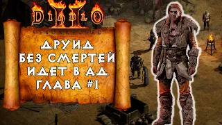 [СТРИМ] Прохождение без смертей: Diablo 2 Ressurected Друид #1