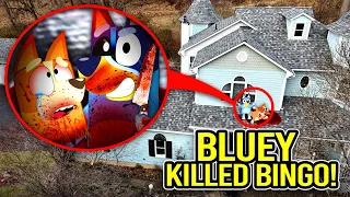 DRONE CATCHES BLUEY KILLING BINGO IN REAL LIFE!! (BLUEY LOST EPISODE)