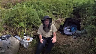 Beer and Pizza Wildcamp....... Oh and Midges