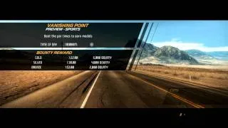 Need for Speed Hot Pursuit 2010 test drive with Pagani Zonda for the best time HD