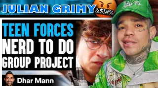 Dhar Mann - Teen FORCES NERD To DO GROUP PROJECT, What Happens Next Is Shocking [reaction]