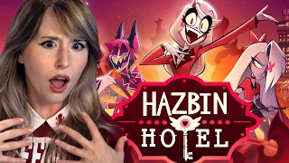 THEATRE NERD REACTS TO HAZBIN HOTEL - EPISODE 1 - OVERTURE