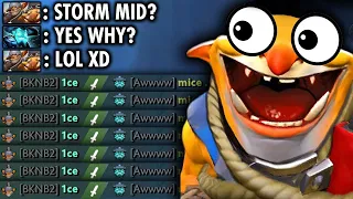 EPIC TECHIES Destroys Storm Spirit Mid with UNSEEN MINES NO MERCY | Techies Official