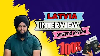 Latvia interview Question Answers || Latvia study interview || university interview || student visa