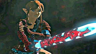 Zelda Tears of The Kingdom - Link Loses His Arm Vs Demon King Scene (2023) 4K ULTRA HD