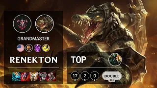 Renekton Top vs Gangplank - NA Grandmaster Patch 11.7