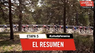 El resumen - Etapa 5 - #LaVueltaFemenina by Carrefour.es 2023