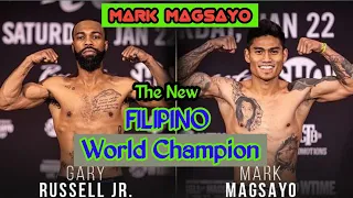 MARK MAGSAYO VS GARY RUSSELL JR- Full Fight Highlight