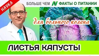 1502.Польза капустных листьев для колена | Больше чем ФАКТЫ О ПИТАНИИ - Майкл Грегер