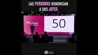 Las personas renuncian a sus JEFES