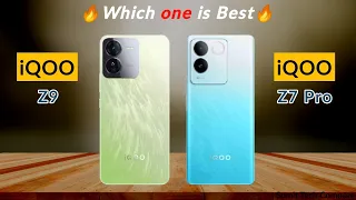 iQOO Z9 5G vs iQOO Z7 Pro 5G ⚡ Mobile Specifications