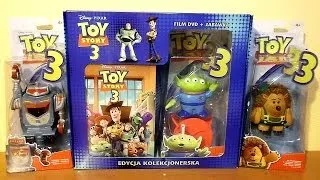 Disney Toy Story 3 Movie DVD Collector's Limited Edition Box Set with Basic Action Figures