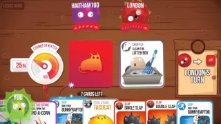 Exploding Kittens Gameplay (iOS / Android)