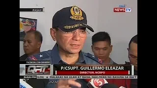 PCP commander, sinibak ni NCRPO chief Eleazar matapos hindi mahagilap sa police station