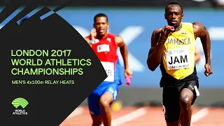 Men's 4x100m Relay Heats | World Athletics Championships London 2017