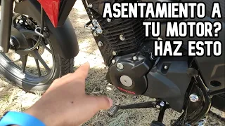 Como asentar el motor de una moto nueva? recomendaciones y tips 🔥🤙