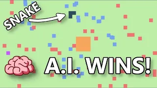 I built the PERFECT snake AI