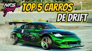 ✅[GARANTIDO] NEED FOR SPEED HEAT - TOP 5 MELHORES CARROS PARA FAZER DRIFT (PS5)