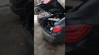 Сlosing the trunk of BMW f07 before encoding