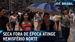 Calor fora de época provoca mortes e apagões no México - SBT Brasil (18/05/24)
