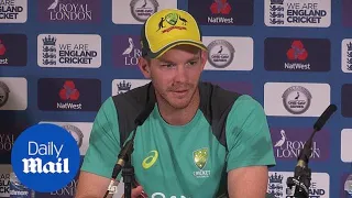 Australian captain speaks after 242-run defeat against England