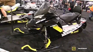 2019 Ski Doo MXZ Blizzard 600 Sled - Walkaround - 2018 Toronto ATV Show