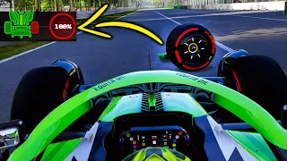 TYRE IN THE MIDDLE OF THE TRACK PUNCTURES MY CAR! 0-0 WINGS AT MONZA! - F1 23 MY TEAM CAREER Part 15