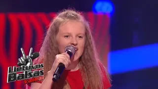 Milda Tunaitytė - Havana | Blind Auditions | The Voice Kids Lithuania S01