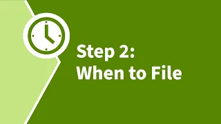 Five Steps to File at the USCIS Lockbox - Step 2: When to File