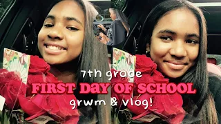 grwm+vlog: First Day of 7TH GRADE 2023