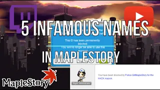 5 Infamous Names in MapleStory