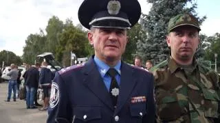 Відправка вінницьких міліціонерів в зону АТО ч.2