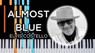 Almost Blue - Jazz piano solo tutorial