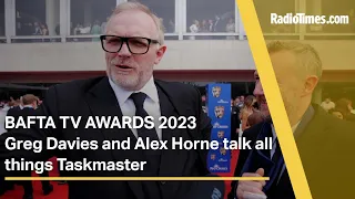 Taskmaster's Greg Davies and Alex Horne joke fans can expect "more sex and violence"