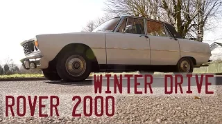 Rover 2000 Winter drive, P6 in the sunshine