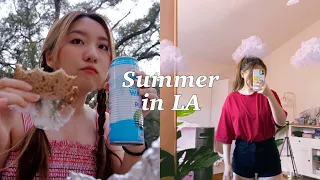 summer vlog in LA 🌥 exam day, room makeover, picnic