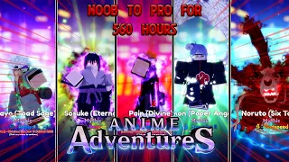 I PLAYED Anime Adventures For 560 HOURS (23 Days)...Obtaining ALL NEW UNITS [Noob To Pro]