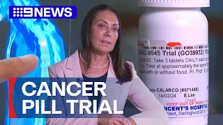 Clinical cancer trial treatment becomes lifeline for patient | 9 News Australia