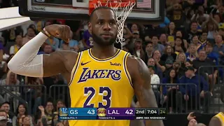 LeBron James Full-Game Highlights - Los Angeles Lakers vs Golden State Warriors - 10/10/18 - NBA
