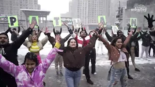 Canada's Biggest Bollywood Flash Mob | Shahrukh Khan | Bollywood Dance School x YRF | #pathaan