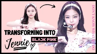 BLACKPINK JENNIE TRANSFORMATION BY THE WORST MAKEUP ARTIST