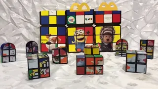 Mcdonalds Rubik's Cube 2018 (Minions, Sing Movie, and The Secret Life of The Pets)
