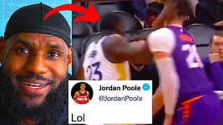 NBA PLAYERS REACT TO DRAYMOND GREEN HITTING JUSUF NURKIC | DRAYMOND GREEN EJECTED REACTION