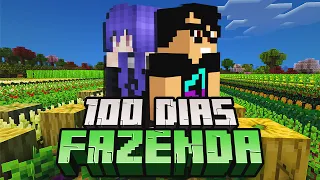 SOBREVIVI 100 DIAS NA FAZENDA COM A MINHA NAMORADA NO MINECRAFT - O FILME