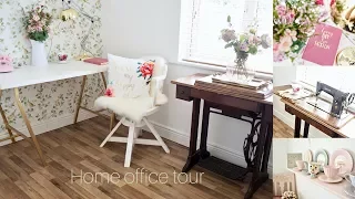 Home office room tour